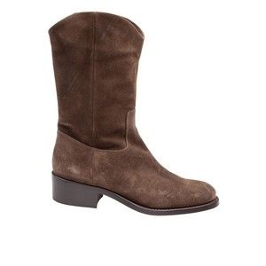 Agl Fergus Suede Ankle Boot In Forest Green - NWT